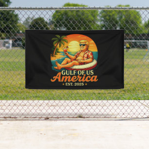 Vintager Funny Trump - Amerikas Golf 2025 Banner