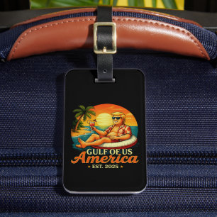 Vintager Funny Trump - Amerikas Golf 2025 Gepäckanhänger