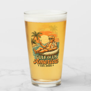 Vintager Funny Trump - Amerikas Golf 2025 Glas