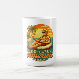 Vintager Funny Trump - Amerikas Golf 2025 Kaffeetasse