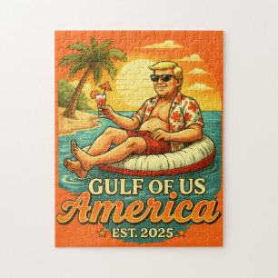 Vintager Funny Trump - Amerikas Golf 2025 Puzzle