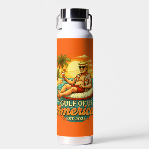 Vintager Funny Trump - Amerikas Golf 2025 Trinkflasche