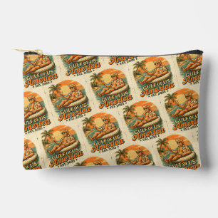 Vintager Funny Trump - Amerikas Golf 2025 Zubehörtasche