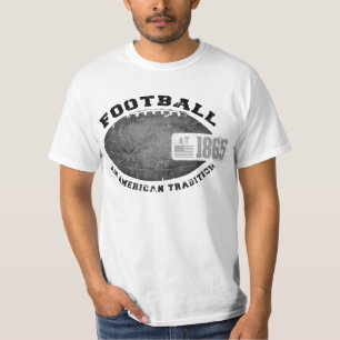 Vintager Fußball: Amerikanische T-Shirt