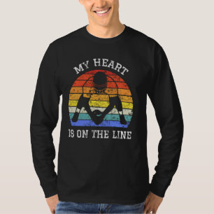 Vintager Fußball, den ich im Herzen habe T-Shirt