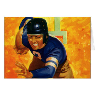 Vintager Fußball-Fußball-Rückspiel