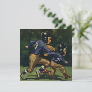 Vintager Fußball, Kinder, Sportler