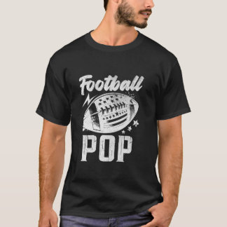 Vintager Fußball-Pop Geschenke für Vater des Vater T-Shirt
