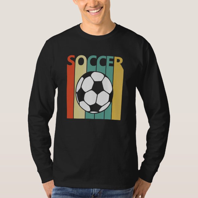 Vintager Fußballsport T-Shirt (Vorderseite)