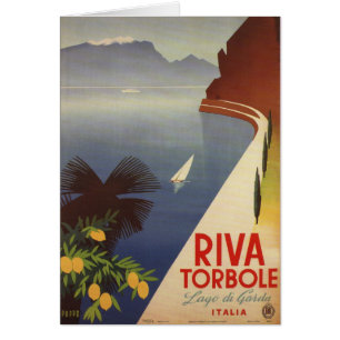 Vintager Gardasee Riva Torbole Italien Tourismus