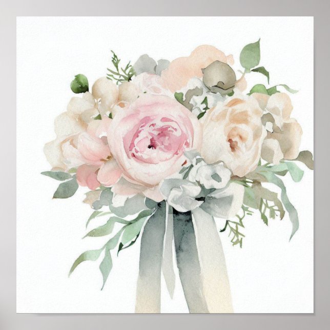 Vintager Garten, Attendants Bouquet (A) Poster (Vorne)