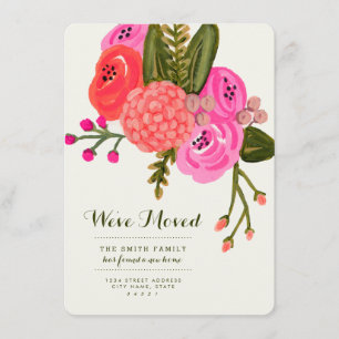 Vintager Garten-bewegliche Mitteilungen Ankündigung