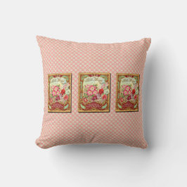 Vintager Gartensägewirbel Kissen Design 1