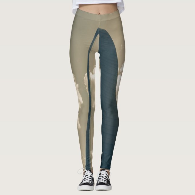 Vintager Gateway-Arch Leggings (Vorderseite)