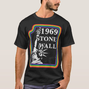 Vintager Gay Pride gestörter LGBTQ-Stonewall 1969 T-Shirt