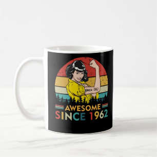 Vintager Geburtstag 1962 Kaffeetasse