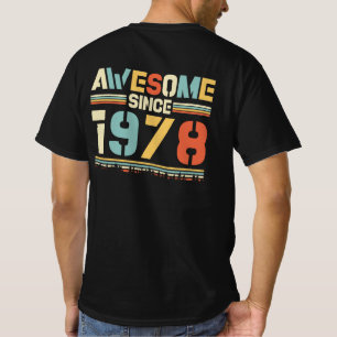 Vintager Geburtstag 1978 T-Shirt