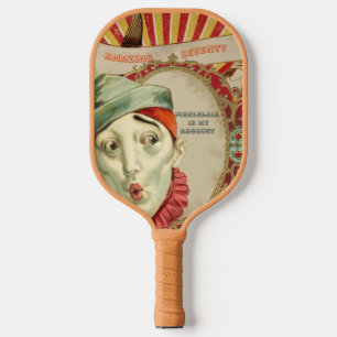 Vintager Geburtstag Bigtop Clown 4 Pickleball Schläger