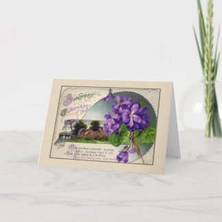 Vintager Geburtstag Karte