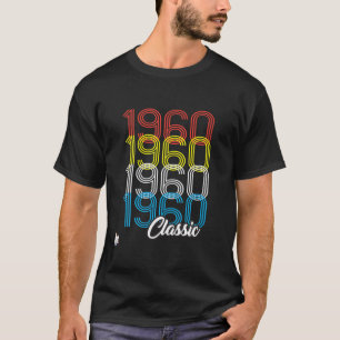 Vintager Geburtstag oder Jahrestag 1960 T-Shirt