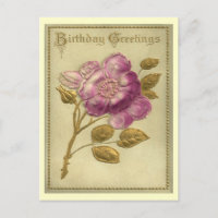 Vintager Geburtstag