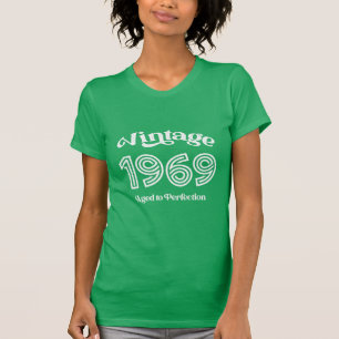 Vintager Geburtstag von 1969, vollendet T-Shirt