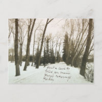 Vintager Geburtstagskarte mit Handschrift