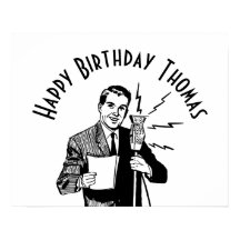 Vintager Geburtstagskünstler