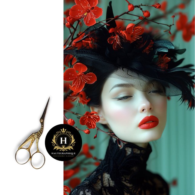 Vintager Geburtszettel mit floraler Entkundung Seidenpapier (Von Creator hochgeladen)