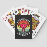 Vintager Geist Ihr eigenes Uterus Funny Feminist G