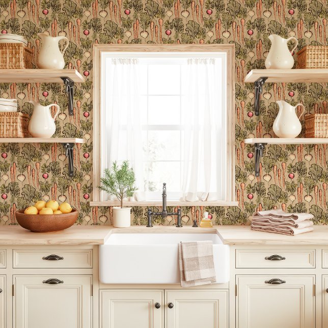 Vintager Gemüsegarten Tapete (Von Creator hochgeladen)