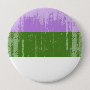 Vintager Genderqueer Stolz Button