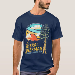 Vintager General-Sherman-Sequoia-Nationalpark T-Shirt