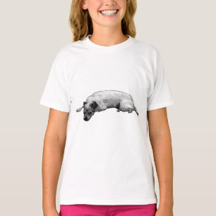 Vintager gepunkteter Jungtier für Herbsttage T-Shirt