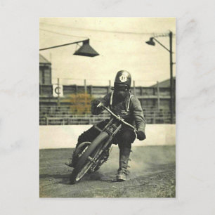 Vintager GESCHWINDIGKEIT. Postkarte