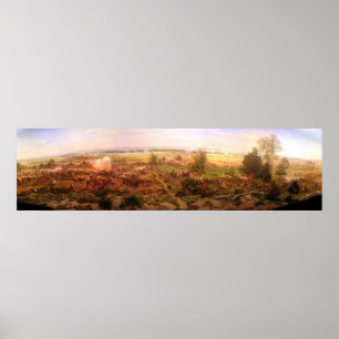 Vintager GettysburgCyclorama Paul Philippoteaux Poster