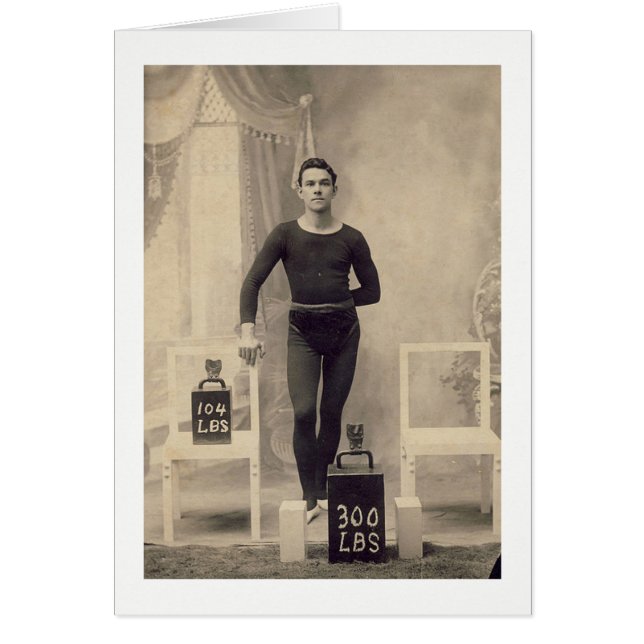 Vintager Gewichts-Heber (Vorne)