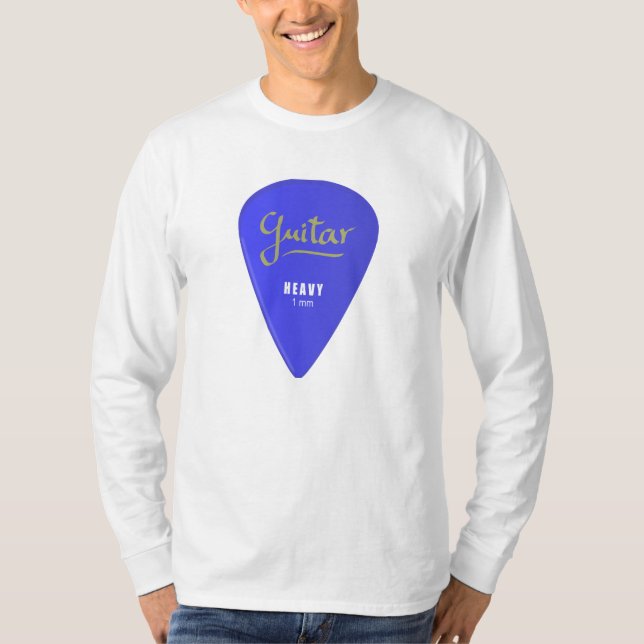 Vintager Gitarren-Picking-Sound T-Shirt (Vorderseite)