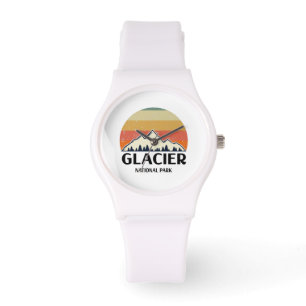 Vintager Glacier-Nationalpark Armbanduhr