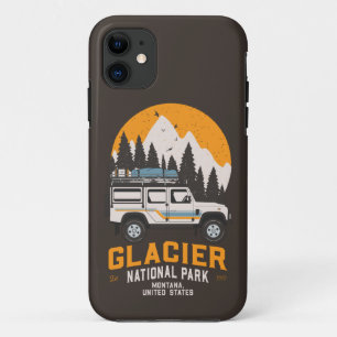 Vintager Glacier Nationalpark Locarno Case-Mate iPhone Hülle