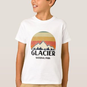 Vintager Glacier-Nationalpark T-Shirt