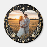 Vintager Glamour Art Deco Hochzeitsmagazin