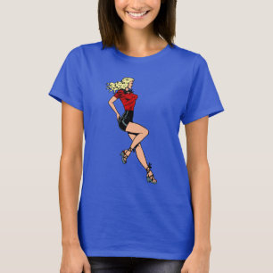 Vintager Glamour Girl Next Door, Blond Blombshell T-Shirt