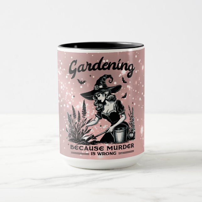Vintager Glamour Hexengarten, Tasse (Zentrum)