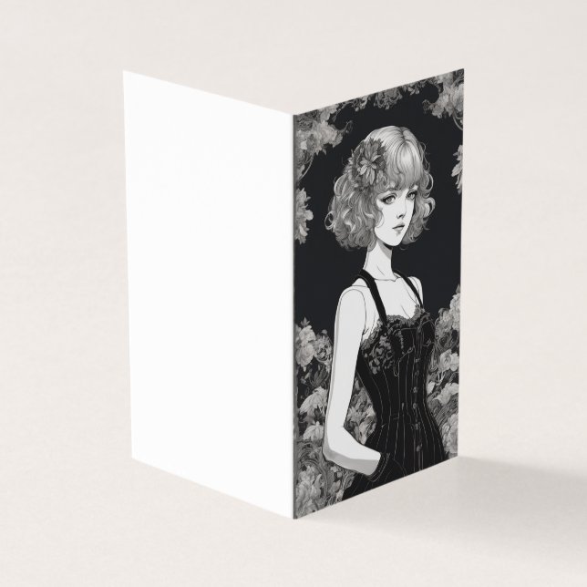 Vintager Glamour Kleines schwarzes Kleid LBD Leere (Vorderseite)