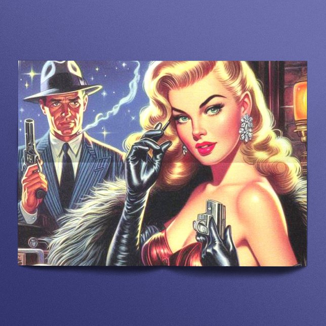 Vintager Glamour Seidenpapier (Von Creator hochgeladen)