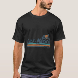 Vintager Golf von Mexiko 1550 Beach Palms Summer V T-Shirt