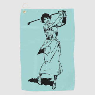 Vintager Golfer 1921 Golfhandtuch