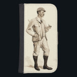 Vintager Golfer mit Tabakpfeifen und Stiefeln Geldbeutel Hülle Für Das Samsung Galaxy S4<br><div class="desc">Dieser klatschige Gentleman sieht aus,  als wäre er bereit,  die Links zu treffen. Ein großartiges Stück,  das einen Vintagen Golfer darstellt,  der eine Tabakpfeife hält und bereit ist,  ein Loch in einem zu schlagen. Kaufen Sie Ihre Kopie noch heute!</div>