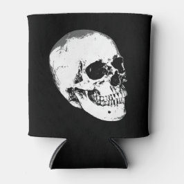 Vintager Gothic-Schädel Dosenkühler